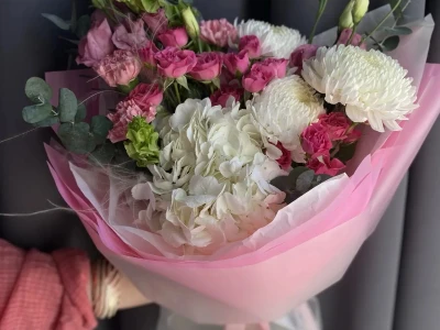 Букет «розовое облако»