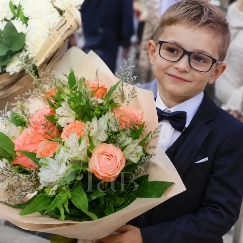 Букет &laquo;Иду в школу&raquo;